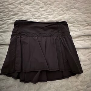 Lululemon Black Pleated Skirt